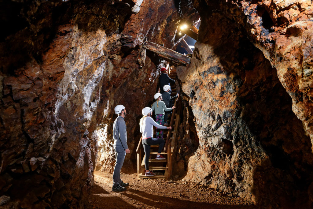 Führung im Schaubergwerk Leogang
