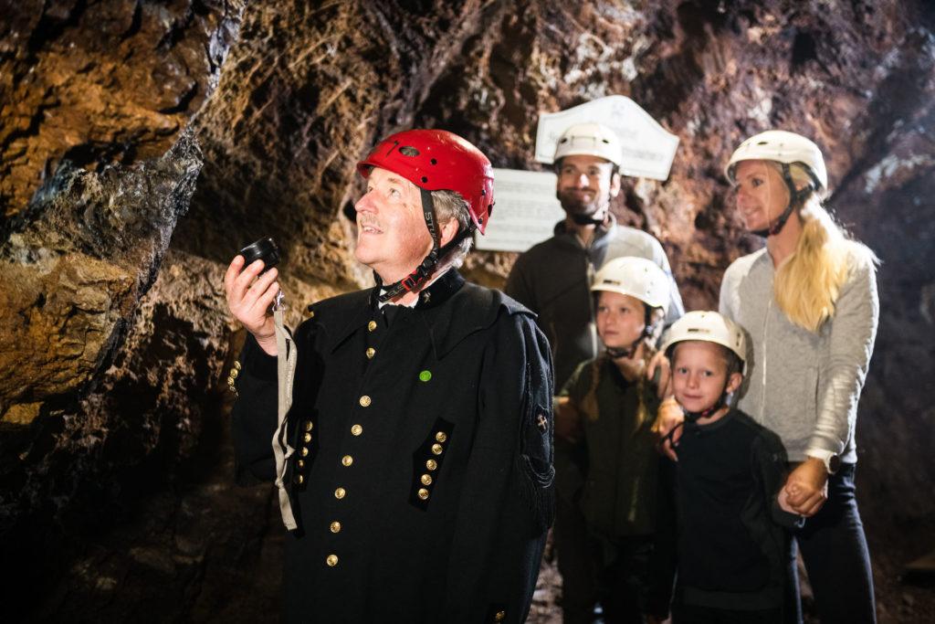 Führung im Schaubergwerk Leogang